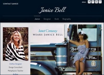 Janice Bell London Clothes Designer
